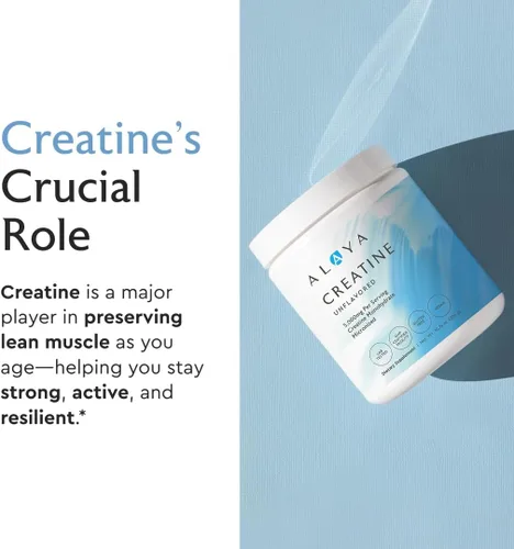 Miniatura 4 de Alaya Naturals Monohidrato de creatina micronizada en polvo – Combustible puro rendimiento para fuerza, enfoque mental, vegano, sin OMG, fácil