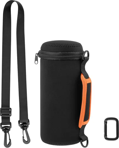 Miniatura 2 de Xxerciz Funda de transporte compatible con altavoz GPS de golf Bushnell Wingman 2, bolsa de almacenamiento de neopreno suave con correa