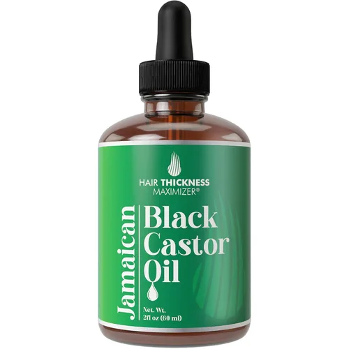 Miniatura 7 de Aceite de ricino negro jamaicano para el crecimiento del cabello. Fortalece e hidrata el adelgazamiento, el cabello seco para un cuero cabelludo