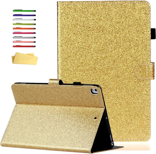 Miniatura 23 de Para Apple iPad de 9ª/8ª/7ª generación de 10.2 pulgadas (2021/2020/2019), cubierta trasera transparente de TPU a prueba de golpes