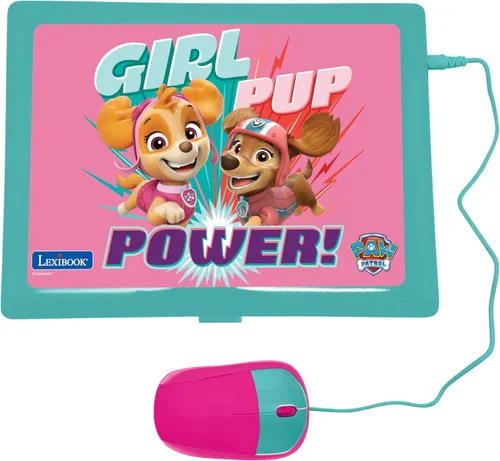 Miniatura 2 de Lexibook, Paw Patrol, portátil educativo y bilingüe en inglés/español, juguete para niños con 124 actividades para aprender, jugar juegos y música