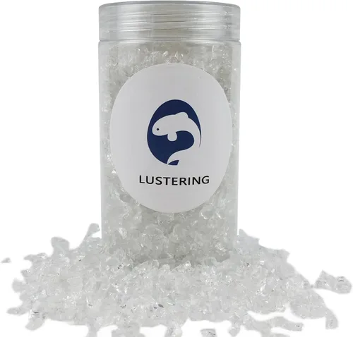Miniatura 9 de LUSTERING Vidrio triturado de alto brillo con purpurina, vidrio para fuego, vidrio roto, gemas de vidrio para foso de fuego, manualidades DIY