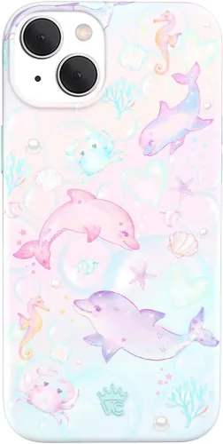 Miniatura 41 de VELVET CAVIAR Funda para iPhone 15 Pro, compatible con MagSafe, probada en caídas de 10 pies, estampado de leopardo y amatista púrpura