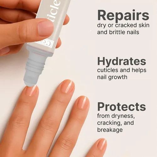 Miniatura 3 de C CARE Aceite en Roll-On para Cutículas Sin Fragancia Aceite Hidratante Natural Revitalizante para Uñas Repara Cutículas Durante la Noche Para