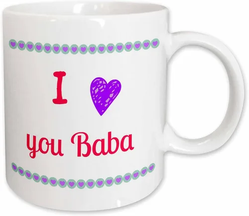 Miniatura 9 de 3dRose RinaPiro - Citas - Te amo baba, abuela abuela - Tazas (mug_212700_4)