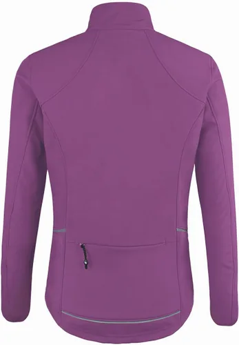 Miniatura 3 de baleaf Chaqueta de ciclismo para mujer, resistente al viento, térmica, para invierno, correr, clima frío, impermeable, softshell cálido