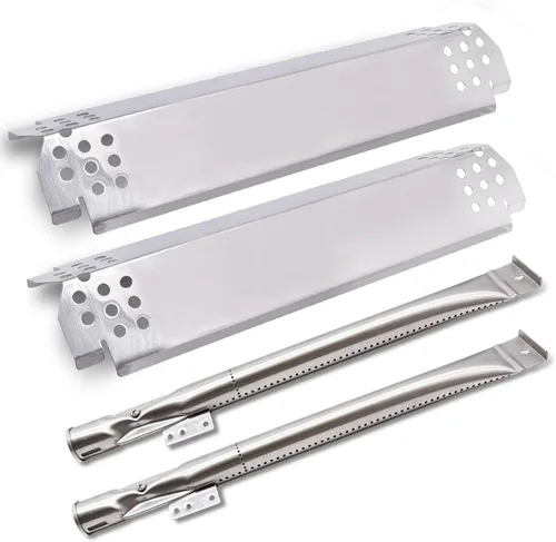 Miniatura 13 de Piezas de repuesto para parrilla Home Depot Nexgrill 720-0830H 720-0783E 720-0888 720-0888N 720-0864 720-0864M, escudos de placa térmica de acero