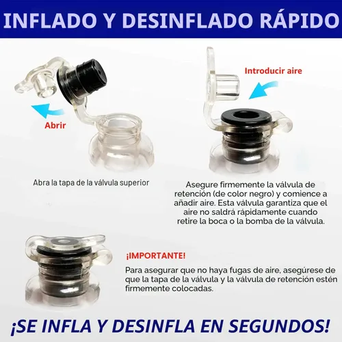 Miniatura 9 de Jet Creations Animal inflable de vaca para bebé de 37 pulgadas de largo, ideal para decoración de fiesta de piscina, cumpleaños, niños y adultos
