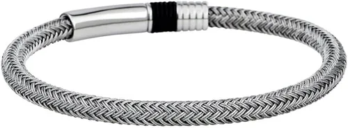 Miniatura 3 de Emporio Armani EGS1623040-19 Pulsera de acero inoxidable de 19,0 centímetros, Metal, N A
