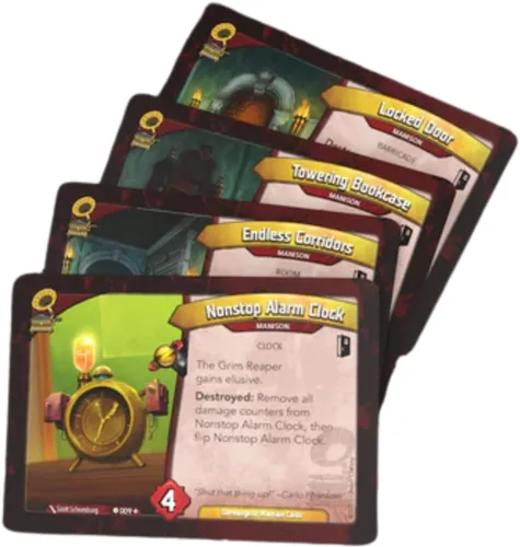 Miniatura 3 de KeyForge Adventures: Fall of House Gormangeist - ¡Expansión de un escenario multijugador misterioso! Juego de cartas cooperativo para niños