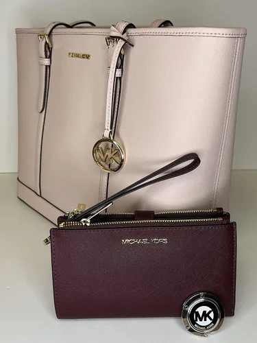 Miniatura 5 de Michael Kors MICHAEL Michael Kors Jet Set - Bolso de hombro grande TZ de viaje con doble cierre para la muñeca