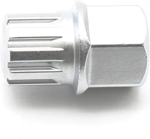 Miniatura 14 de TEMO Llave de extracción de tornillo de tuerca de bloqueo de rueda de 11/15Pt Socket antirrobo S3054 para vehículos BMW