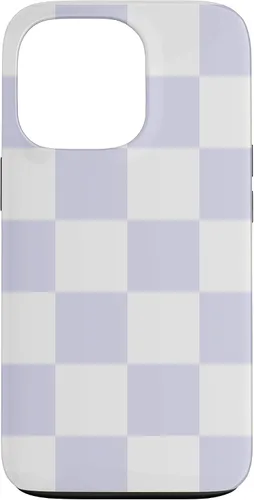 Miniatura 10 de Cute Pastel Lavender Off White Checker Pattern Design Case for iPhone 17