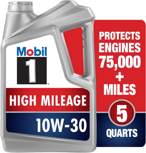Miniatura 21 de Mobil 1 - Aceite sintético High Mileage 5W-30 para motor, 5 cuartos de galón