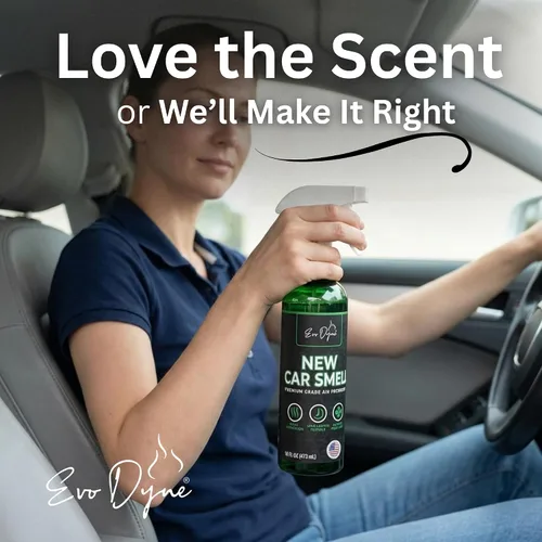 Miniatura 8 de Aerosol de olor para coche (16 onzas) – Ambientador de larga duración para automóviles, elimina olores, aroma fresco de coche nuevo como acabado