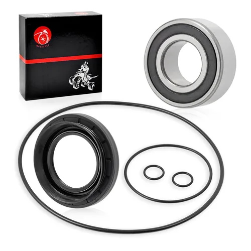 Miniatura 3 de Kit de juntas tóricas y cojinetes de tambor de freno de eje trasero compatible con Suzuki Quadsport Z250 Ozark 250 LTF250 LTZ250 2002-2014