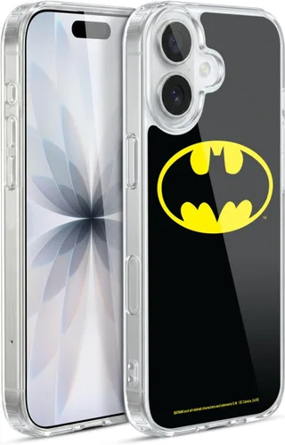 Miniatura 113 de Head Case Designs Funda de gel con licencia oficial de Batman DC Comics Bat Signal Logos [protección de grado militar] compatible con Apple iPhone 7