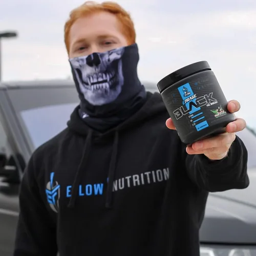 Miniatura 6 de eFlow Nutrition Enrage Black - Suplemento preentrenamiento estimulante alto - Polvo de preentrenamiento para aumentar la energía, las bombas