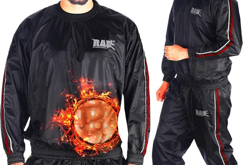 RAD Sauna Sweat Suit for Men & Women (Medium To 6XL) for Weight Loss & Fat Burn Sweating Suit Red,White,Gold,Pink,Blue Rojo