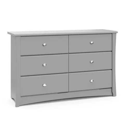 Miniatura 16 de Storkcraft Crescent - Cómoda de 4 cajones (negro) - Certificado GREENGUARD Gold, cómoda fácil de combinar para guardería y dormitorio de niños