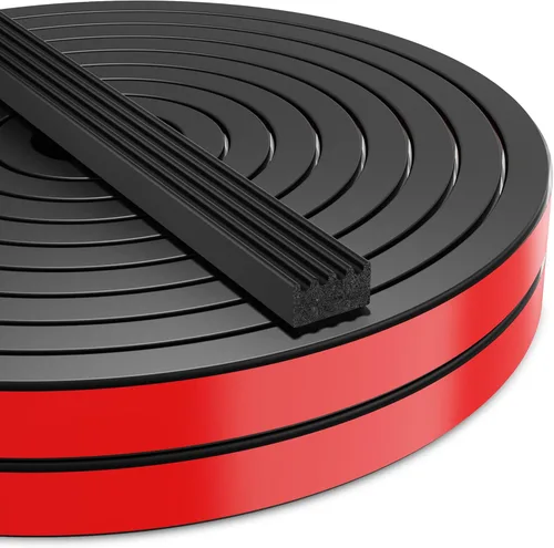 UIOCSSC Burlete de goma EPDM de 26 pies para puerta de caravana, sello autoadhesivo para puerta de caravana, sello de puerta de caravana, burlete
