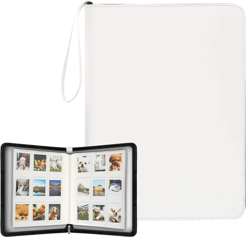 Miniatura 21 de Veicevol Álbum de fotos de 640 bolsillos para cámara Fujifilm Instax Mini, cubierta de cuero, álbum de fotos para cámara instantánea Instax Mini 12