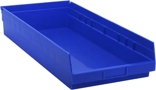Miniatura 14 de Quantum qsb116bk Negro Economía Shelf Bin, 23 – 5/8" X 11 – 1/8" x 4" Tamaño (Pack de 6)
