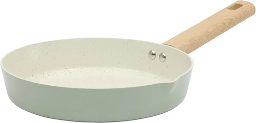 Miniatura 9 de Gibson Home Marbleton - Sartén grande de aluminio de 11 pulgadas, no tóxico, sartén antiadherente de cerámica de alta calidad, sartén para huevos