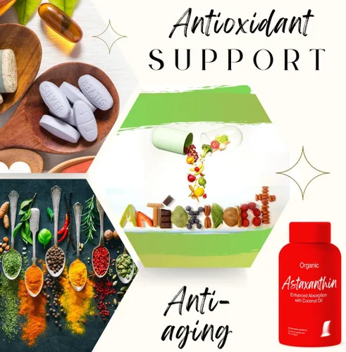 Miniatura 5 de Advanced Bionetix Triple Strength AstaQuil™ Astaxantina Fórmula de alta biodisponibilidad, 60 cápsulas blandas de aceite de coco orgánico para una
