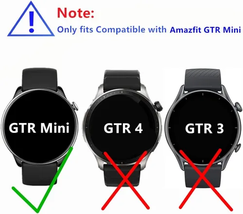 Miniatura 2 de Protector de pantalla compatible con Amazfit GTR Mini, cobertura completa HD, protector de pantalla invisible de TPU compatible con GTR Mini Smart