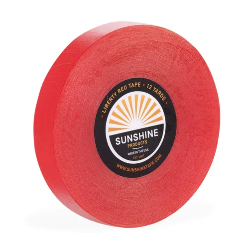 Miniatura 7 de Sunshine Tape Paquete de 3 rollos de cinta adhesiva para peluca, 3/4 pulgadas x 36 yardas, doble cara, grado médico, cinta de tupé y peluca