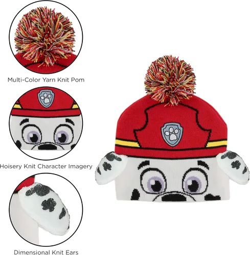 Miniatura 3 de Nickelodeon - Juego de gorro y manoplas para niño