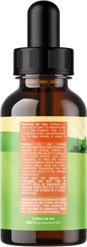 Miniatura 8 de Gotas de DHA Omega 3 para niños - Ácidos grasos Omega 3 6 9 para cerebro, sistema inmunológico y visión - DHA nutricional para niños para un sistema