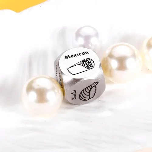 Miniatura 5 de Regalos divertidos para él, su novio, novia, regalo de abucheo, dados de decisión de comida nocturna, aniversario, boda, regalos para hombres