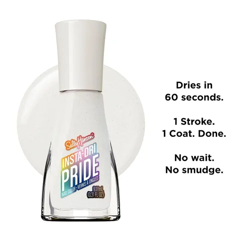 Miniatura 4 de Sally Hansen Insta-Dri Pride Esmalte de uñas Secado rápido, larga duración, brillo sin rayas Opaco, brillante 764 Slay Another Day