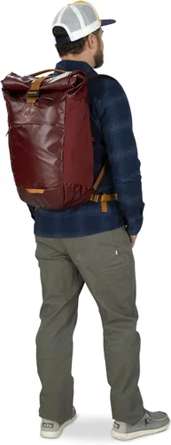 Miniatura 14 de Osprey Mochila para portátil Transporter con tapa enrollable, color azul Venturi Venturi Azul