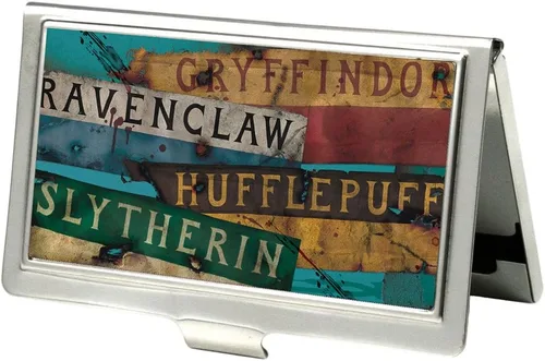 Miniatura 21 de Buckle-Down Tarjetero Hufflepuff Crest Golds/Negro - Pequeño
