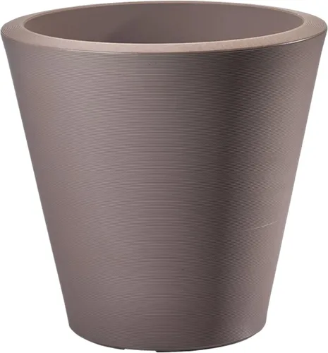 Miniatura 30 de Crescent Garden Madison Planter– Maceta resistente a la intemperie, doble pared para interiores y exteriores con orificio de drenaje, contenedor