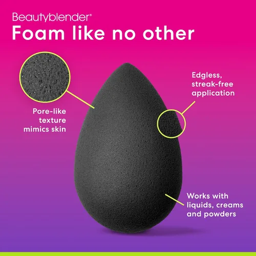Miniatura 4 de beautyblender® Esponja de maquillaje Pro Blender Mezcla bases líquidas, polvos y cremas Aplicación sin manchas Vegana, libre de crueldad