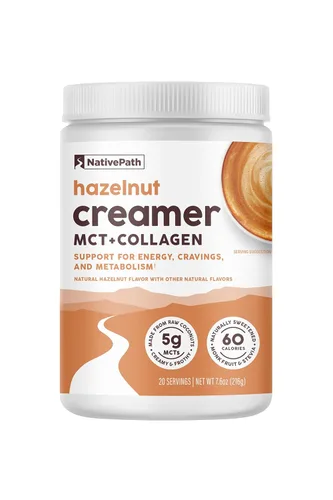 Miniatura 8 de NativePath Crema de café keto de vainilla francesa – Colágeno y aceite MCT en polvo, sin azúcar, sin lácteos – Alimentado con pasto, endulzado