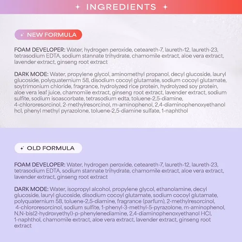 Miniatura 8 de Hally Hair Color Cloud - Espuma de color semipermanente para el cabello en negro, dura hasta 25 lavados, sin amoníaco, sin blanqueador, 4 onzas Modo