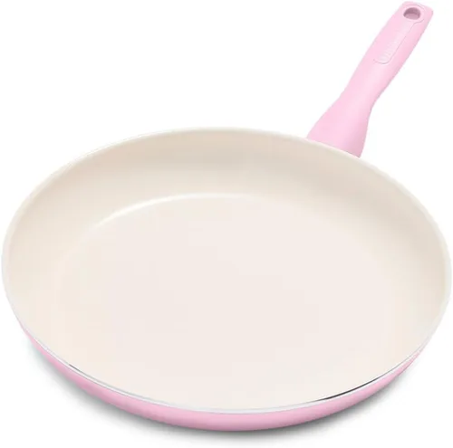 Miniatura 10 de GreenPan Rio - Sartén antiadherente de cerámica saludable de 12 pulgadas, sin PFAS, apta para lavavajillas, color negro