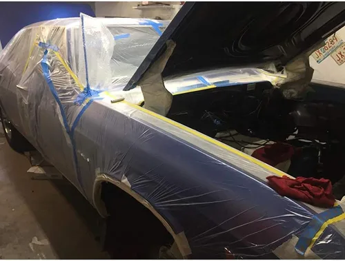 Miniatura 7 de Hedume Paquete de 6 cintas y cortinas, película adhesiva precintada para cubierta de pintura automotriz, papel de enmascaramiento surtido, la mejor