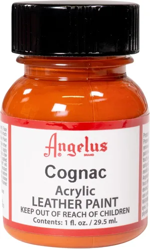 Miniatura 122 de Angelus - Pintura acrílica para cuero, 4 Fl Oz, color blanco - Pintura para cuero profesional flexible, resistente a grietas, arañazos