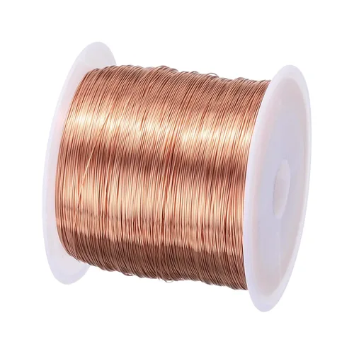Miniatura 62 de MECCANIXITY - Alambre magnético de calibre 46 AWG - 0.04mm Hilo de cobre esmaltado - Bobina de alambre magnético de 14669 pies (4471m) - 50g Grado F