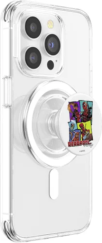 Miniatura 3 de Marvel Deadpool - Retrato familiar apilado PopSockets MagSafe PopGrip para iPhone