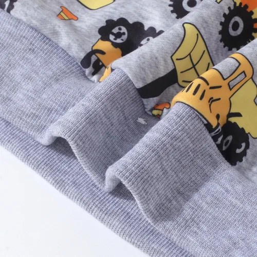 Miniatura 6 de Popshion - Sudaderas de dinosaurios para niños, pulóveres deportivos de caricaturas de manga larga, tallas 1-7T