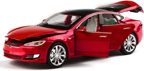 Miniatura 8 de gidoyi Modelo de Coche de Juguete S Modelo de Aleación Vehículos de Juguete de tracción hacia atrás Escala 1/32 Juguetes de Coche para Niños Negro
