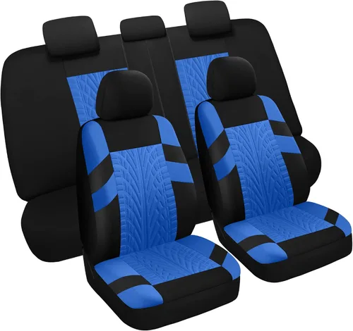 Miniatura 18 de VarCozy Fundas para Asientos de Coche Par Delantero, Fundas Universales de Tela para Asientos Delanteros de Coche, Fundas de Asiento Transpirables