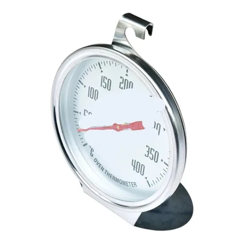 Miniatura 4 de 10pcs 0-400 Celsius Stainless Steel Oven Thermometer Mini Dial Stand Up Temperature Gauge Gage Food Meat Kitchen Tools Oven Cooker(Gold)